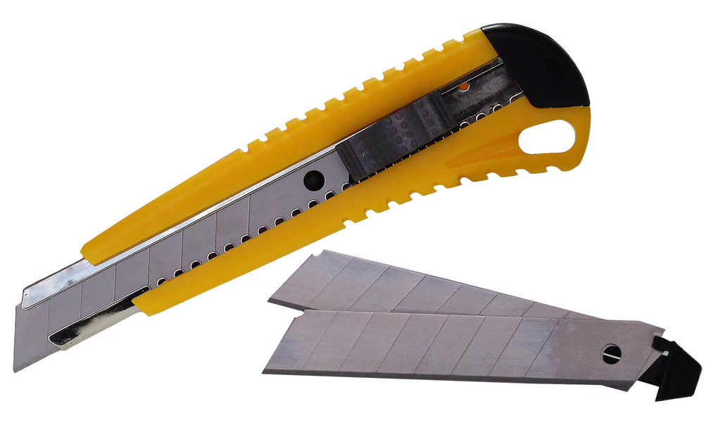 Ніж канцелярський SCHOLZ (4502SCH), автофіксатор, 18 мм + 2 леза